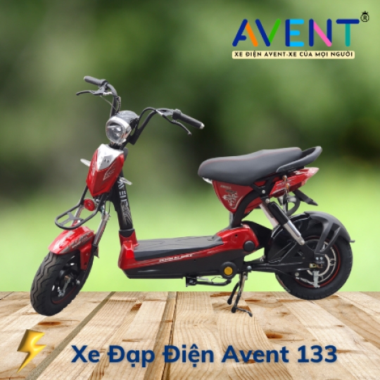 Xe đạp điện AVENT Smile (đỏ)