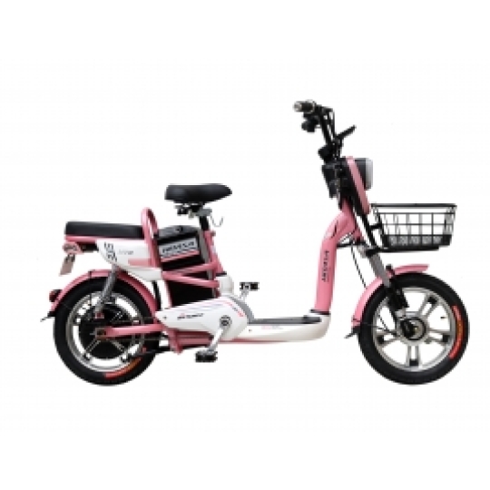Xe đạp điện HITASA S168 (hồng)