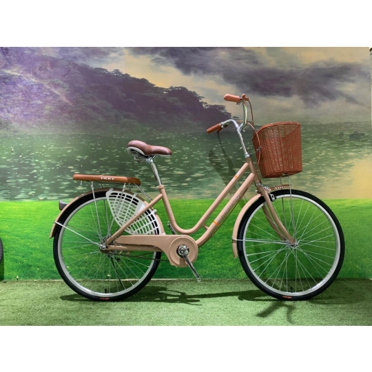 Xe mini VICKY LADY bánh 26 - mã L660 (nâu)
