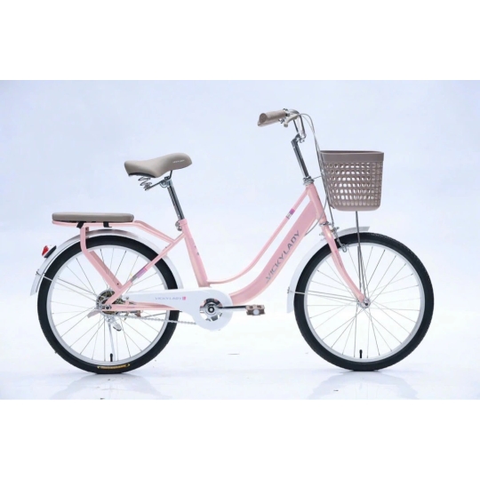 XE mini bánh 24 VICKY LADY -mã LY24 (Hồng)