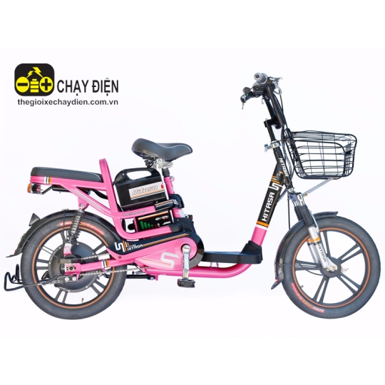 Xe đạp điện Hitasa (hồng)